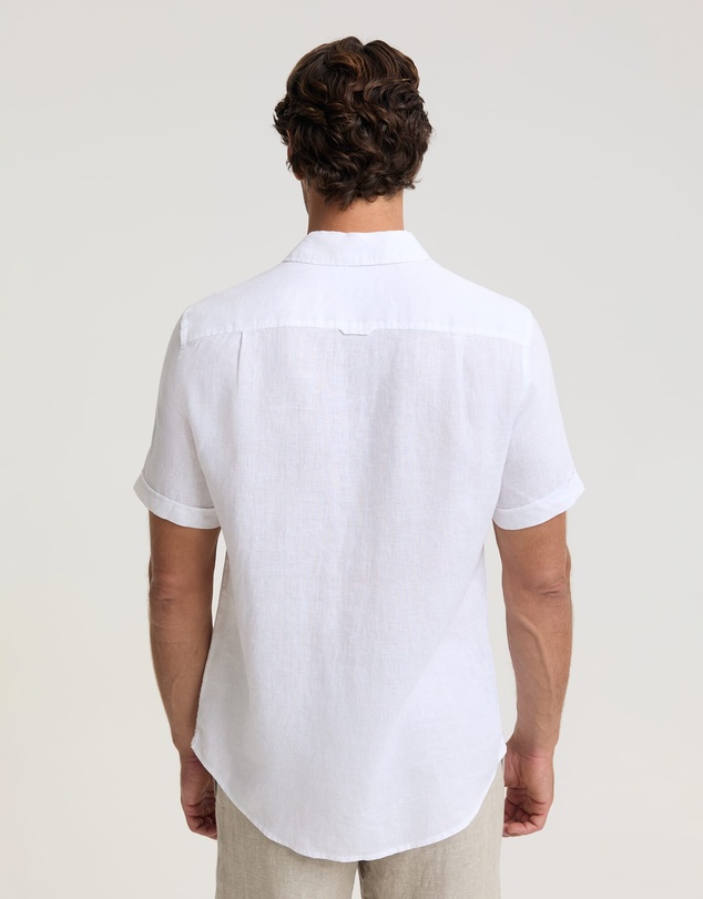 Sportscraft - Short Sleeve Linen Shirt