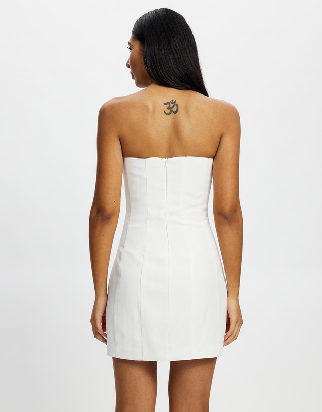 Sofia Irina - BUSTER DRESS IVORY