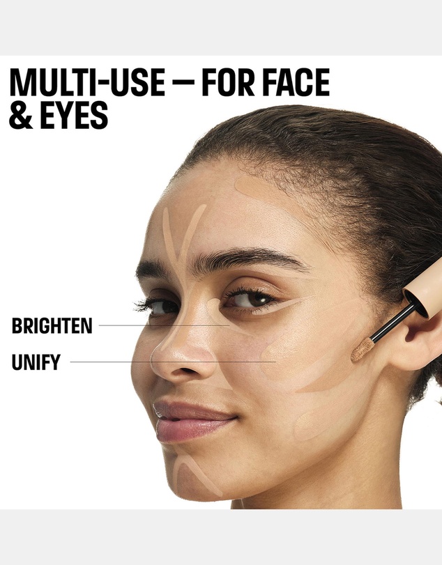 MAKE UP FOR EVER - HD Skin Full Cover Concealer Multi-Use Concealer with Niacinamide & Hyaluronic Acid