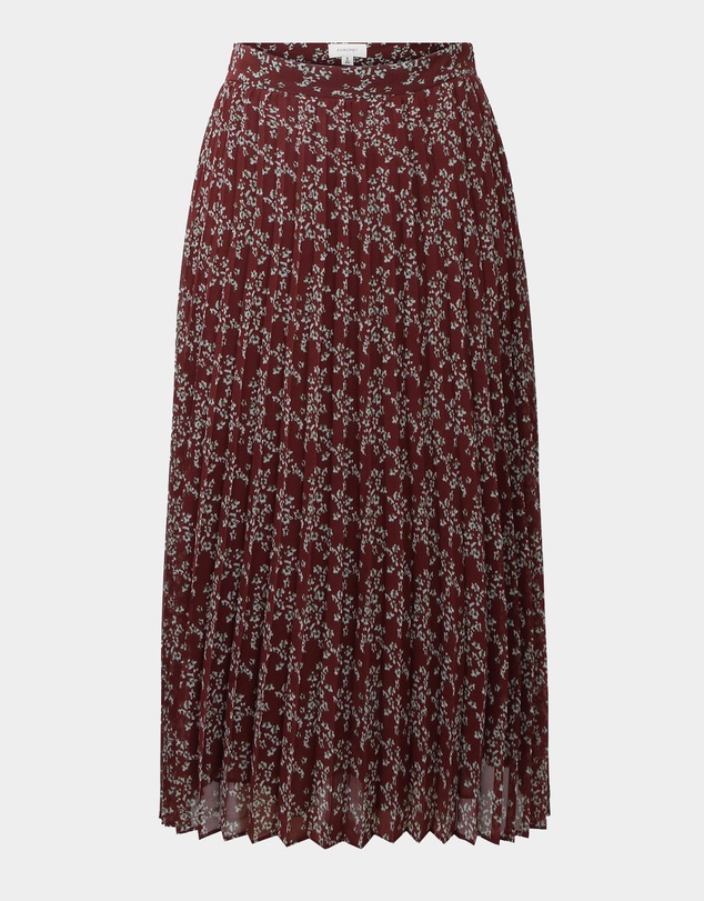 Forcast - Rema Floral Pleated Skirt
