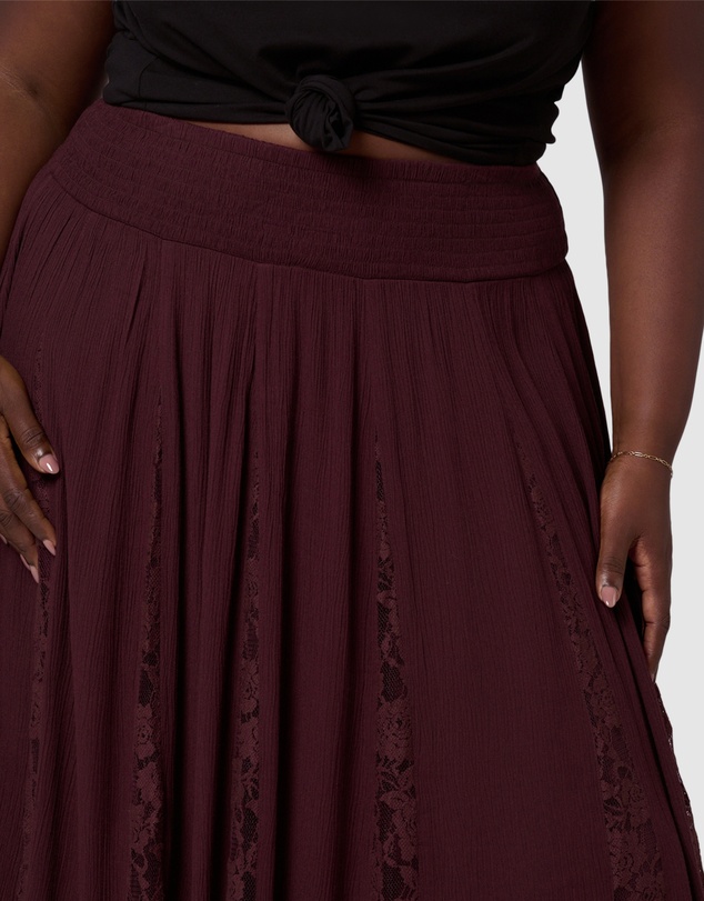 The Poetic Gypsy - Gilded Meadows Maxi Skirt