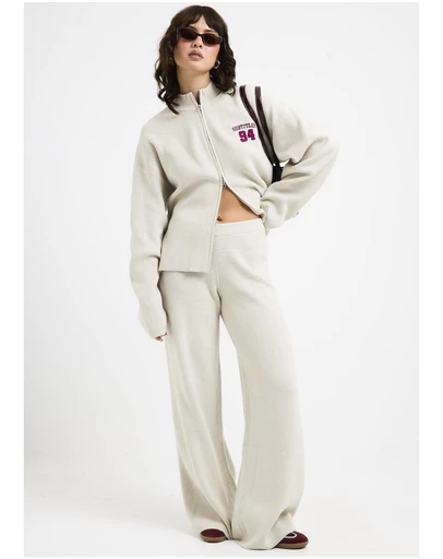 Subtitled - Agnes Rib Wide Leg Pants