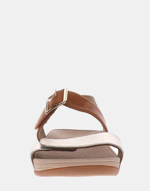 Mia Vita - Florini Platform Sandal - Champagne/Tan