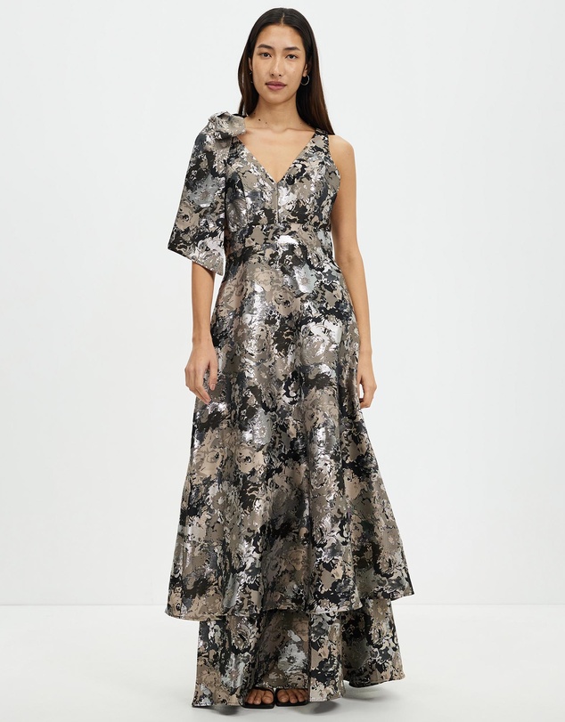 Romance by Honey and Beau - Bria Bow Maxi Dress