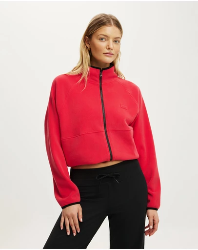 Cotton On Body Active - Polar Fleece Raglan Jacket