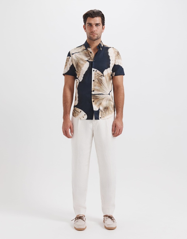 SABA - Caruso Short Sleeve Print Shirt