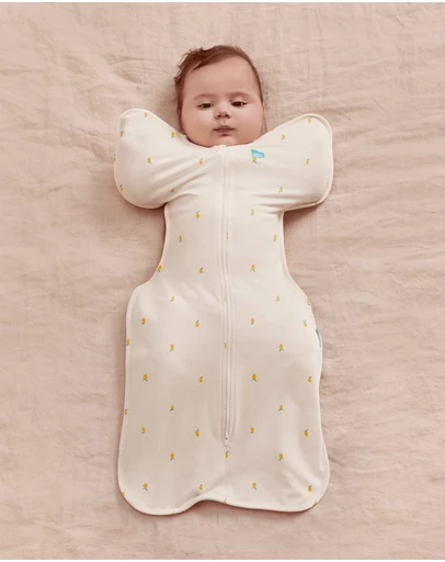 Love to Dream - Swaddle Up™ Original 1.0 TOG Viscose From Bamboo Lemons Cream