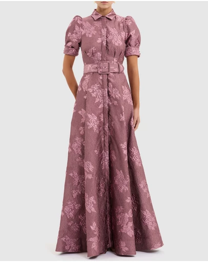 Rebecca Vallance - Annette Button Gown