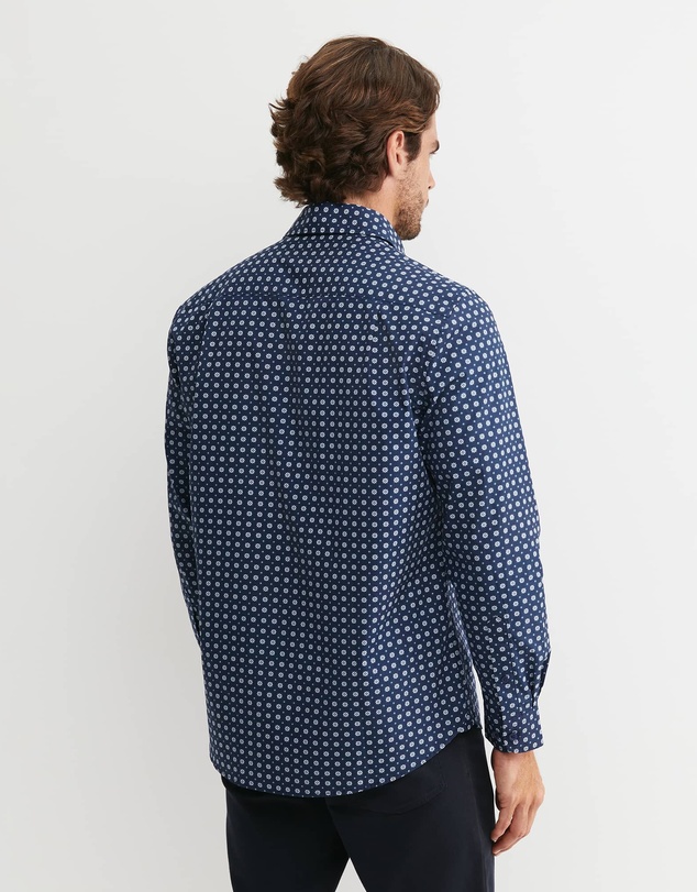 Sportscraft - William Long Sleeve Print Shirt