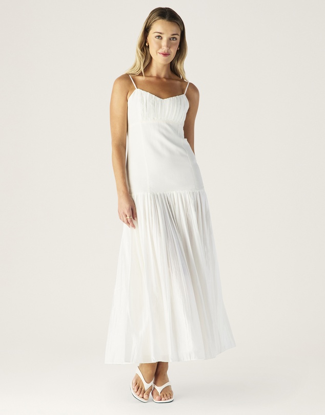 MOS The Label - Serafina Linen Maxi Dress