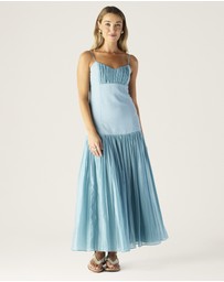 MOS The Label - Serafina Linen Maxi Dress