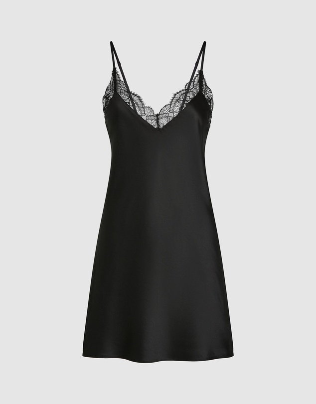 Hunkemoller - Satin Lace Night Dress