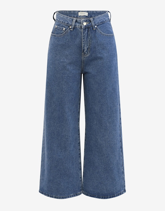 Forcast - Windsor Cropped Wide Leg Jeans