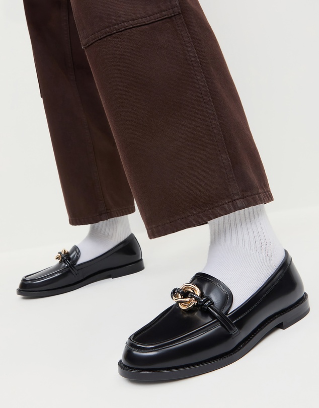 Loeffler Randall - Roma Loafers With Hardware
