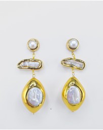 Miz Casa and Co - Natalia Pearl Earrings