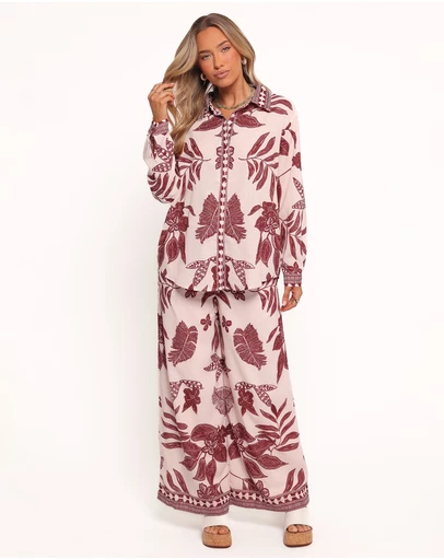 Petal & Pup - Karva Top - Leaf Print