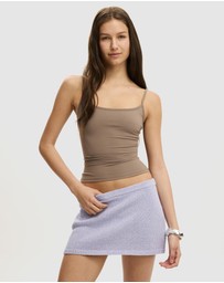 Cotton On - Sparkle Knit Mini Skirt