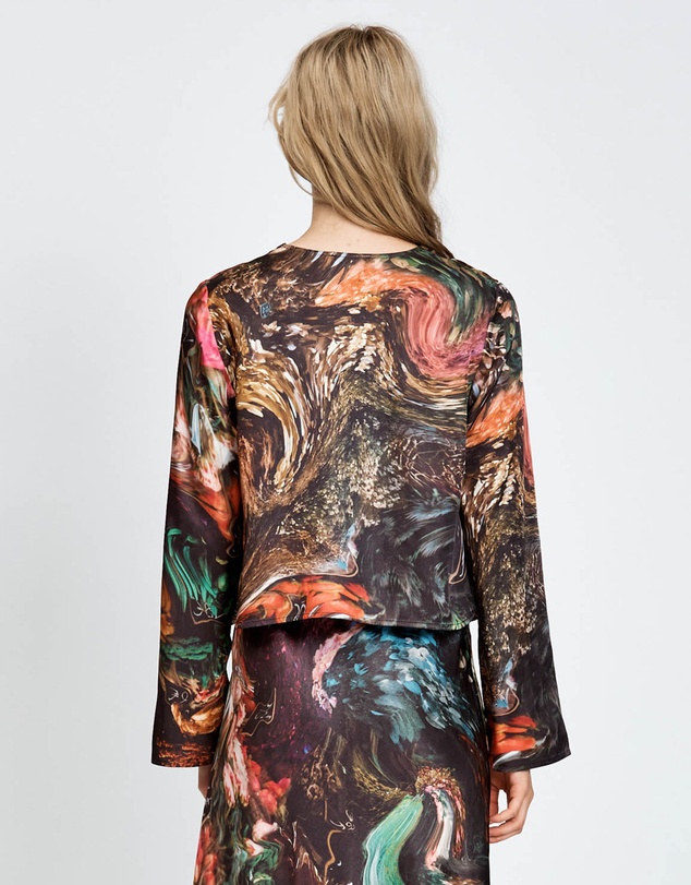 bul - Nolla Top Kukka Floral Print