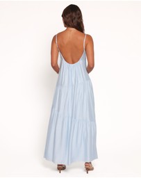 Petal & Pup - Bennie Midi Dress - Pale Blue
