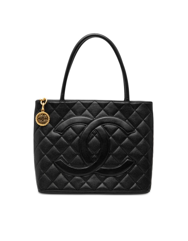 Pre-Loved by Azura Reborn - Pre-Loved Caviar Medallion Tote