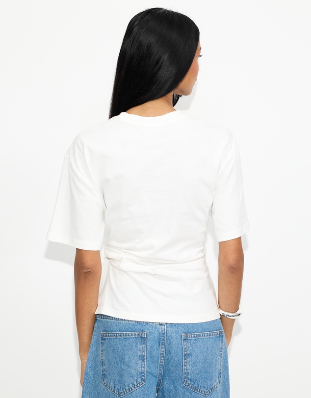 Dazie - Ava Twist Detail Short Sleeve Tee