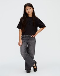 Calvin Klein Jeans - Girls Boxy Logo T-Shirt