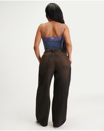 Cotton On - Curvy Barrel Jeans