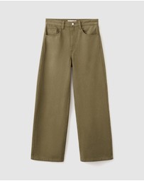 M.N.G - Mid-Rise Balloon Jeans