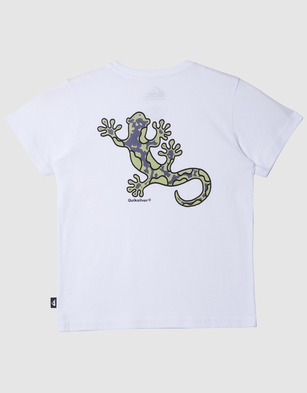 Quiksilver - Boys 2 7 Quik Gecko Short Sleeves T Shirt