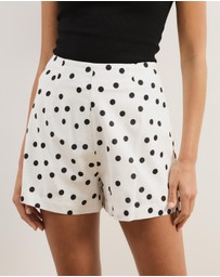 Atmos&Here - Astrid Linen Blend Shorts
