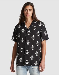 Ksubi - Klub Of Hearts Resort Short Sleeve Shirt