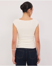 Calli - Hazel Assymetric Jersey Top