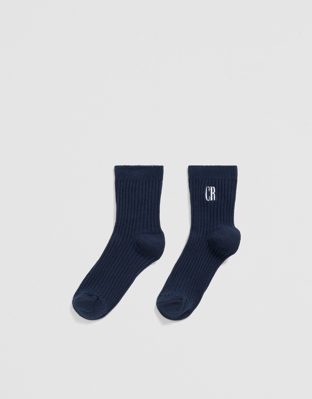 Country Road - Rib Quarter Crew Sock