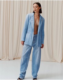 Marella - ICONIC EXCLUSIVE - Emily Ratajkowski - Denim Jacket