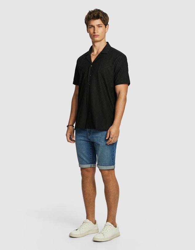 yd. - Murdock Textured Shirt
