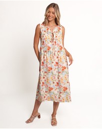 Petal & Pup - Breeze Midi Dress - Floral