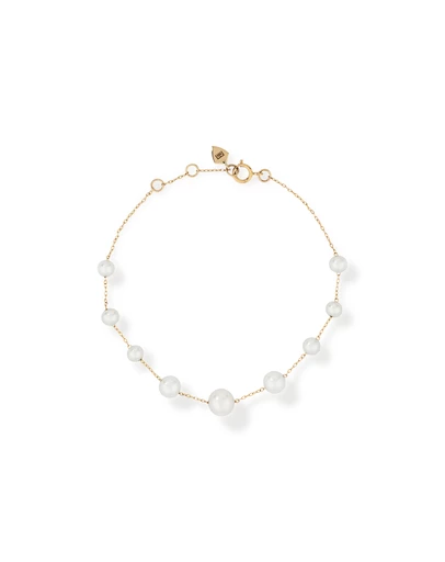 Michael Hill - Bracelet with Cultured Freshwater Pearls in 10kt Yellow Gold