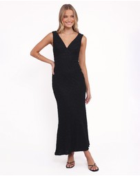 Petal & Pup - Sinclair Midi Dress - Black