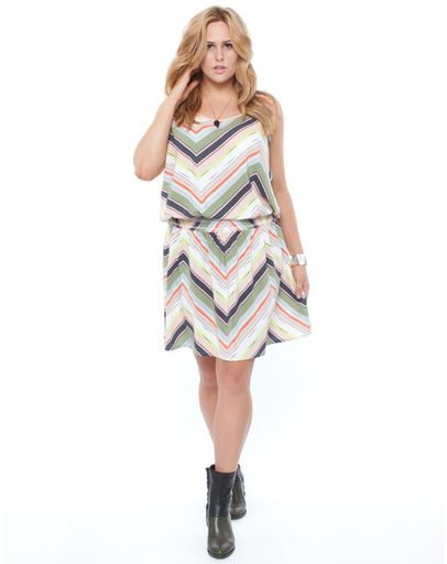 Multi Chevron Stripe