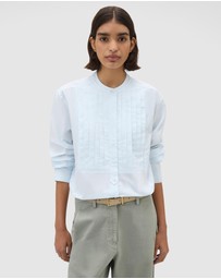 Oroton - Washed Pleated Shirt