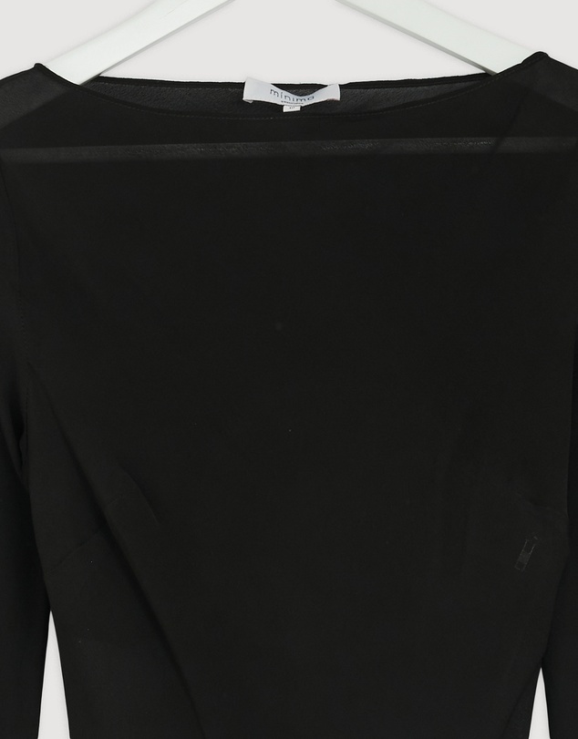 Revibe - Repaired Minima Esenciales Olen Sheer Layered Top - AU 10
