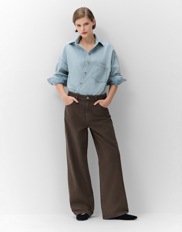 UNISON - Oversized Denim Shirt
