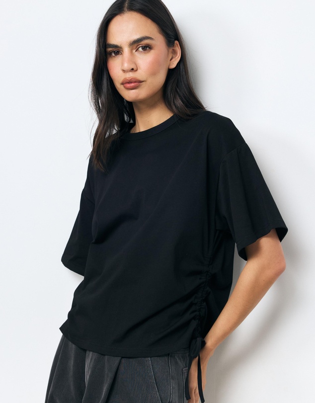 AERE - Tie Detail T-Shirt
