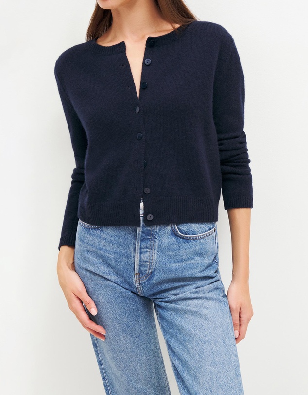 Reformation - Clara Cashmere Crew Cardigan