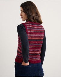 Seasalt - Seasalt Cornwall Red Percella Cove Vest