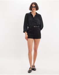 Amelius - Alba High Waist Mini Short