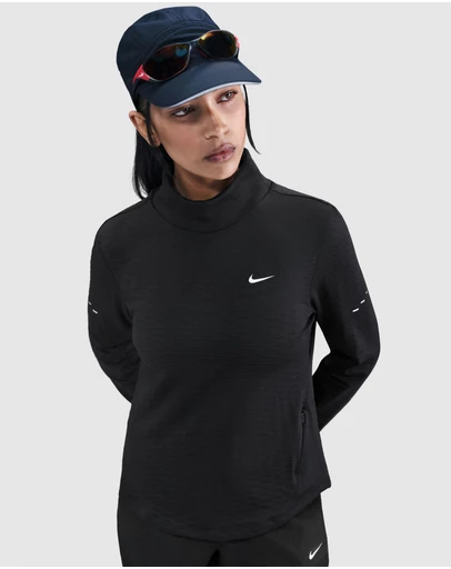Nike - Swift Therma-FIT Turtle-Neck Running Top