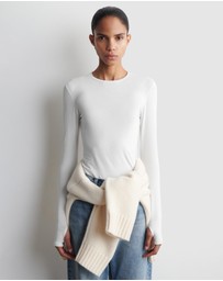 COS - Cotton Long-Sleeved Top