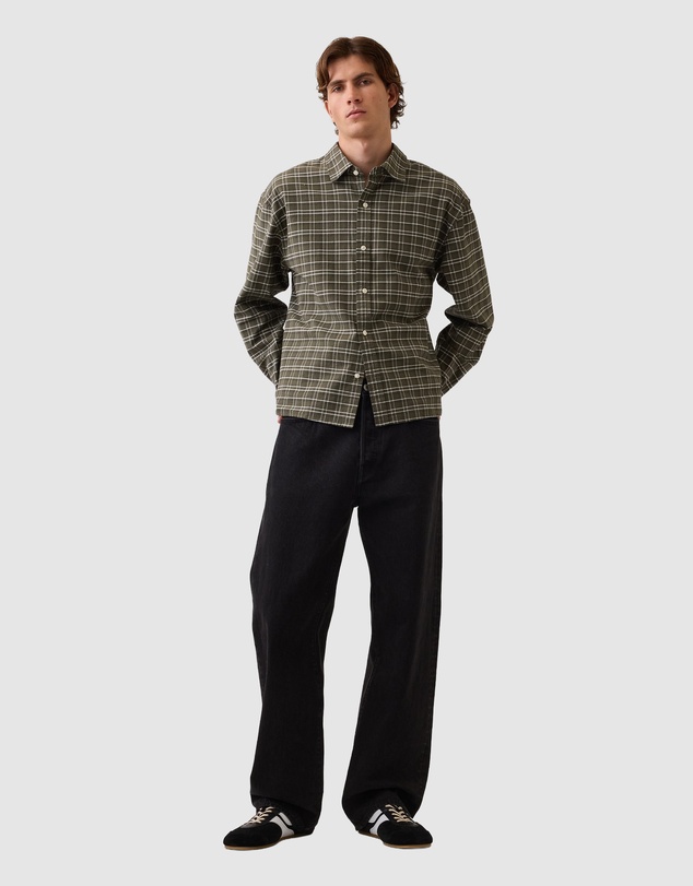 GAP - LS Cropped Oxford Shirt