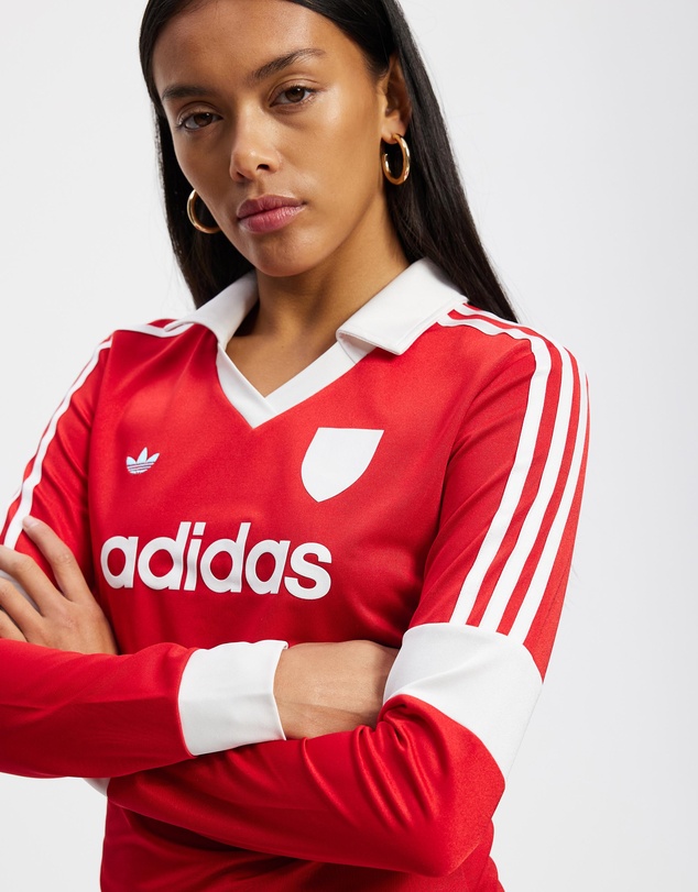 adidas Originals - Graphic Football Long Sleeve With Collar
